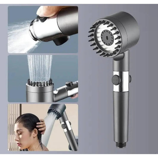 Cabezal De Ducha Con Masajeador Alta Presión